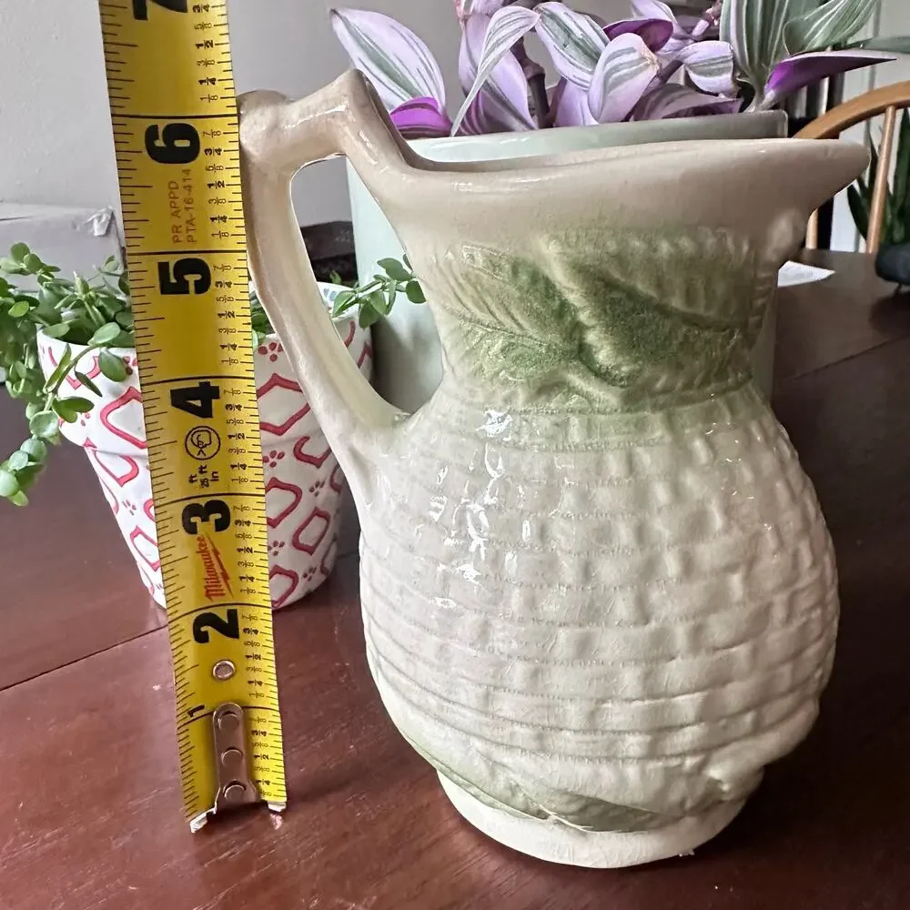 Vintage ceramic pitcher